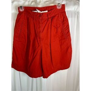 Vintage Jones New York High Waisted Red Shorts